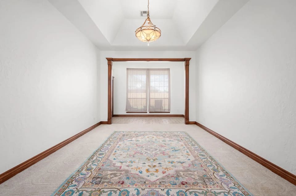 Interior painting of an OKC home