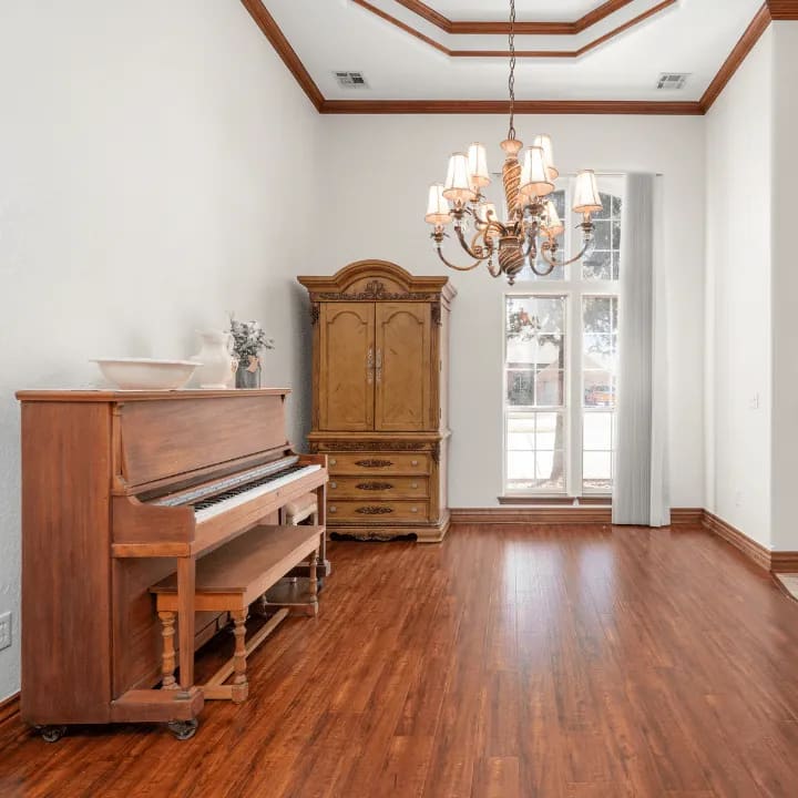 Interior painting project in OKC